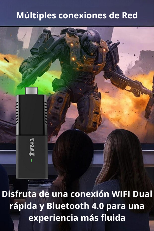 Tv Stick 4k Android Smart Tv + Stream