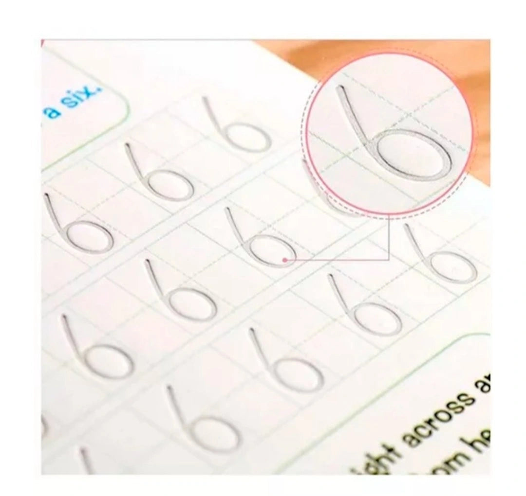 Set 4 Cuadernos Reutilizable Montessori