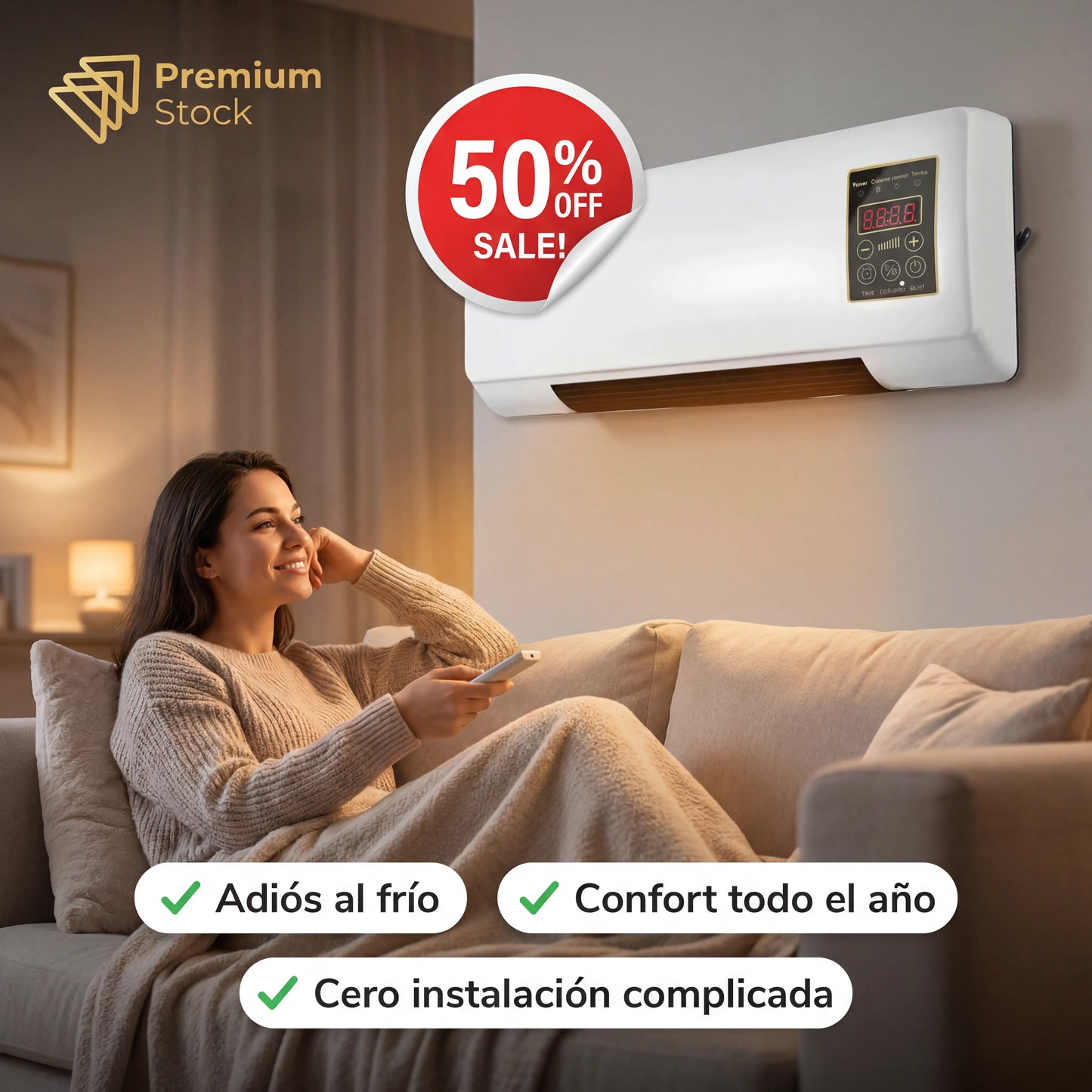 Aire Caliente Y Frio 2 En 1