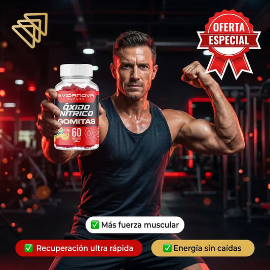 GOMITAS OXIDO NITRICO 60u ¡Aprovecha Ya nuestro 3x2!